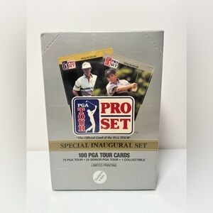 VTG 1990 Pro Set Senior PGA Tour Golf Card Sealed Box Set Special Inaugural Set